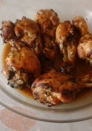 Foto principal de Pollo asado a la miel y mostaza