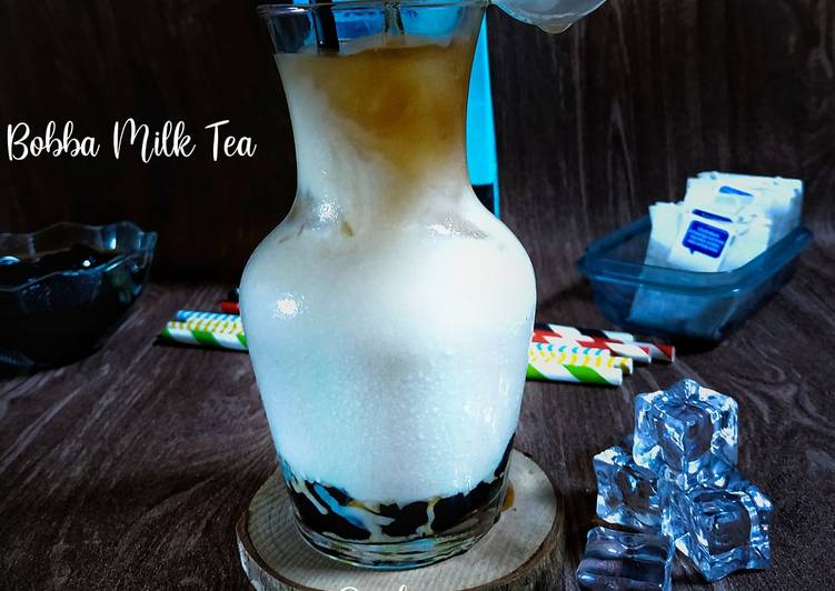 Resep Bobba Milk Tea, Bikin Ngiler