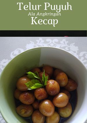 Foto resep Telur Puyuh Kecap ala Angkringan