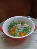 Sayur Bayam Baso