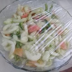 A picture of Cucumber salad.