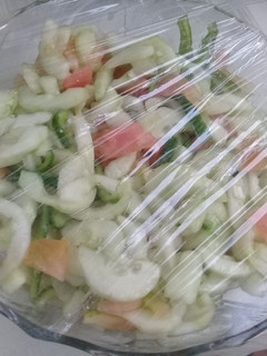A picture of Cucumber salad.