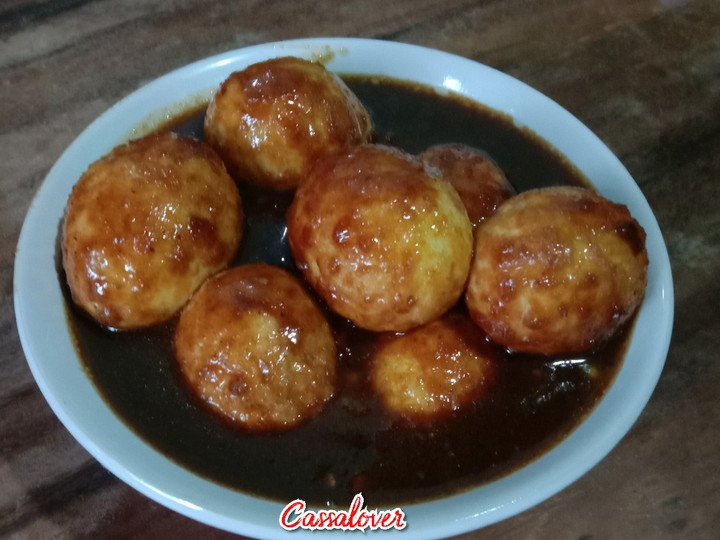 Ini dia! Resep memasak Telur Bumbu Petis  spesial