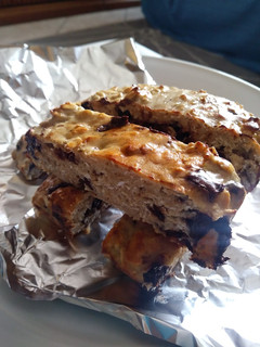 Foto di Barrette proteiche banana e cioccolato