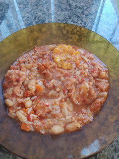 Una foto de Guiso de arroz saludable