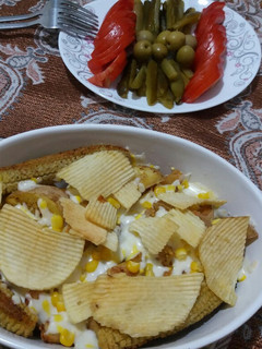 عکسی از دستور سیب زمینی تنوری