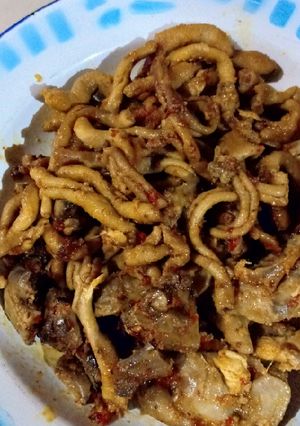 Foto resep Usus, ati ampela bumbu pedas😋