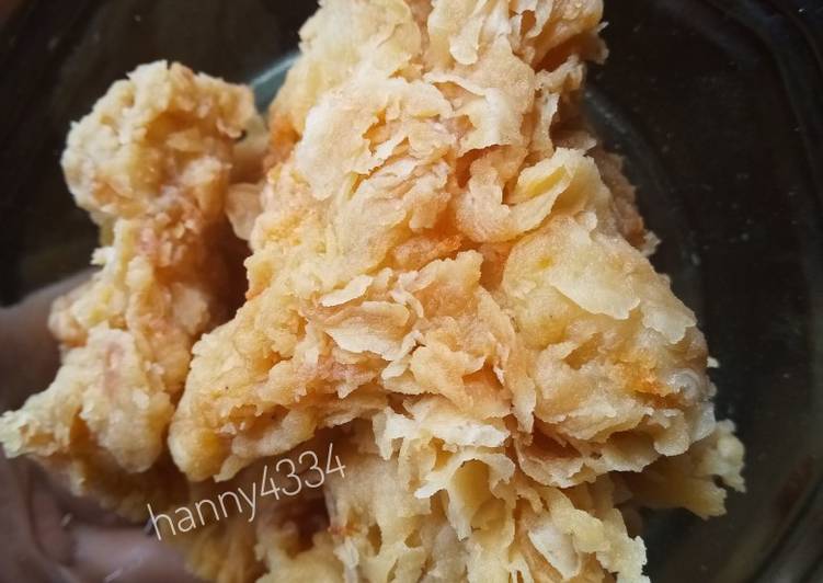 Langkah Mudah untuk Menyiapkan Ayam Goreng Crispy / Kentucky, Menggugah Selera
