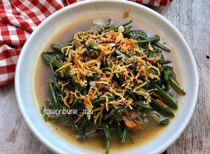 Foto resep Tumis Pedas Pakis Teri Nasi