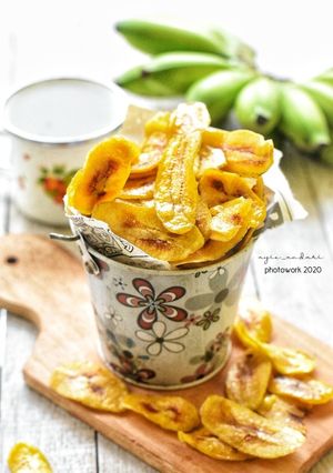 Foto resep Keripik Pisang Manis Renyah