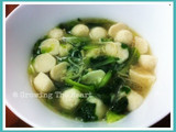 Sup Pokcoy Jamur Enoki