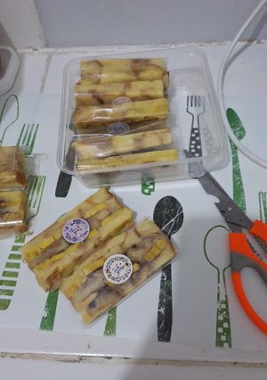 Foto resep Podeng roti pisang