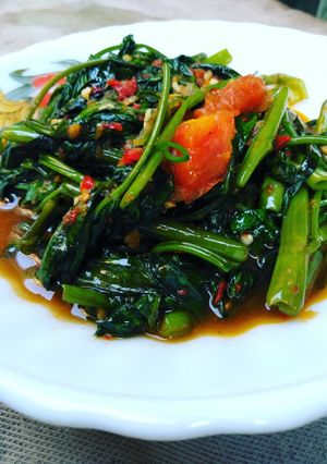 Foto resep Tumis kangkung terasi