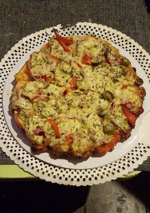 Una foto de PIZZA INCAICA (en olla arrocera)