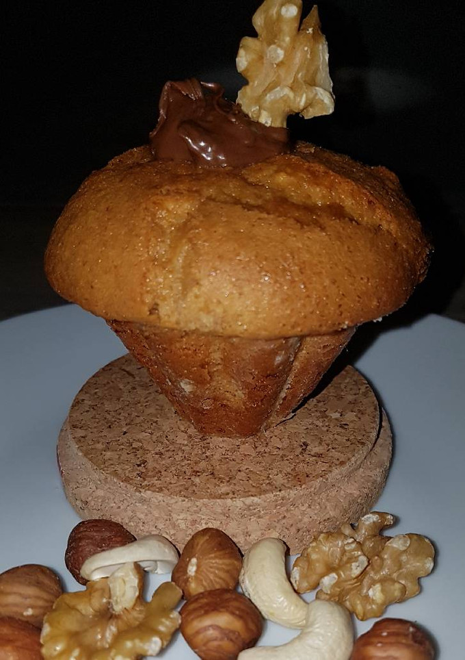 Una foto de Cup Cake de Maní y Chocolate