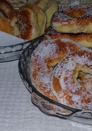 Una foto de Donas de limón 🍋y avena!!