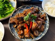 A picture of pork ribs