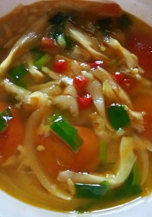 Foto resep Sup kuning jamur tiram