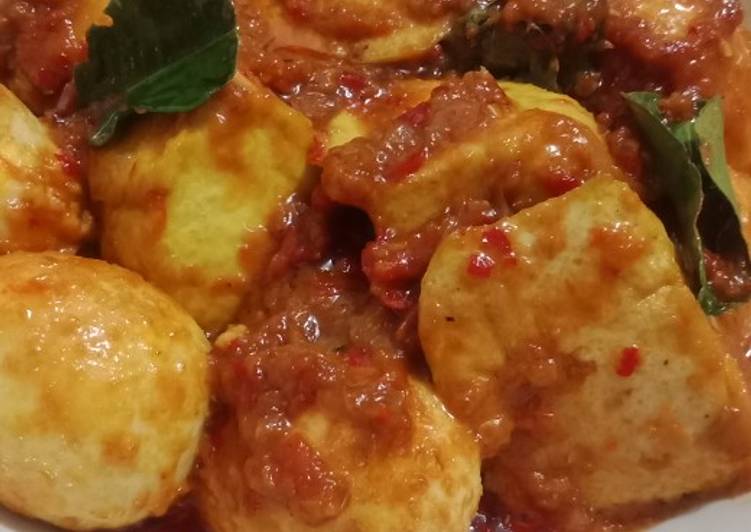 Resep masakan TELUR TAHU BUMBU BALI 😋 | Cara Masak TELUR TAHU BUMBU BALI 😋 Yang Bisa Manjain Lidah