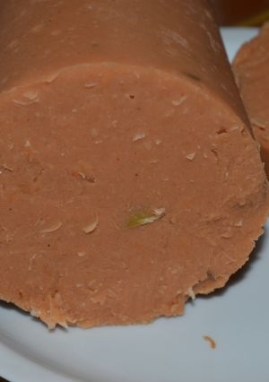 Una foto de Salchichón vegano