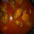 Ayam bumbu bali (kuah kental)