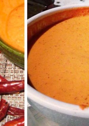 Una foto de Salsa de Cacahuate