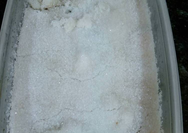 Sardinas en salazón (conservas caseras)