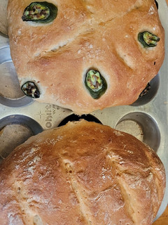 A picture of No Knead Bread (No Dutch Oven Needed).