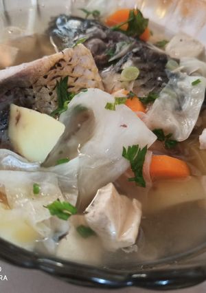 Foto resep Sop ikan mas