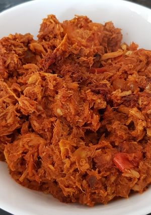 A picture of Sarding dry roast (dry curry) SANDWICH SPREAD.