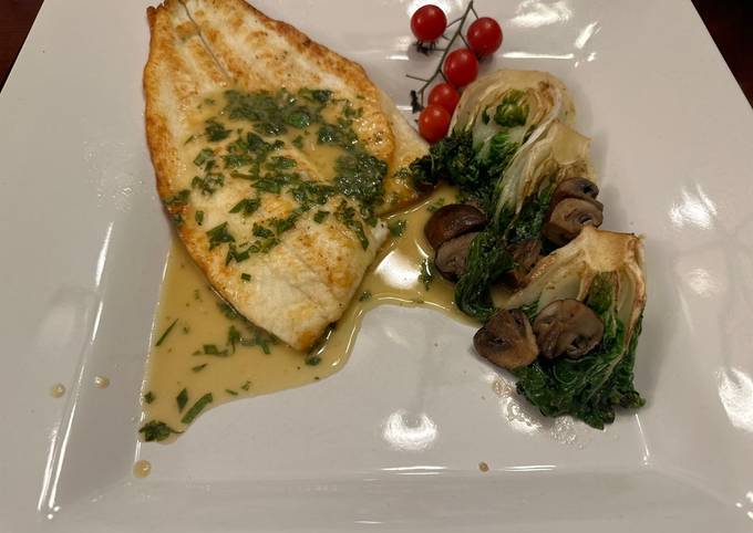 Pan Fried Fish with Basil Lemon Sauce Recipe by fenway Cookpad