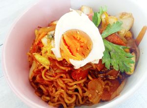 Foto resep Mie goreng kimchi