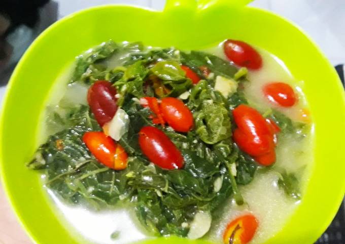 Cara Membuat Sayur Daun Labu Masak Santan Enak