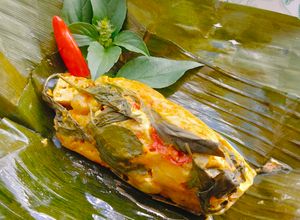Foto resep Pepes Ayam Tahu Kemangi Khas Sunda