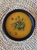 Crema de zapallo con toque ayurveda