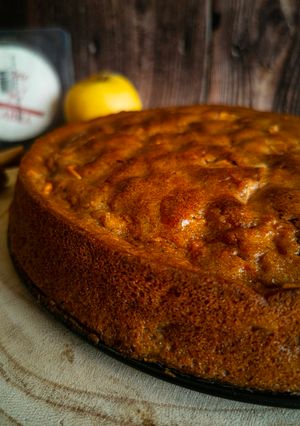 Foto de Bolo de Maçã e Especiarias