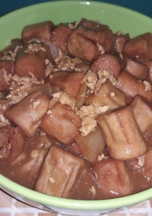 Foto resep Sosis telur orak arik