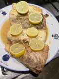 Scaloppine di ricciola al limone