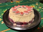 Une photo de pudding proteine