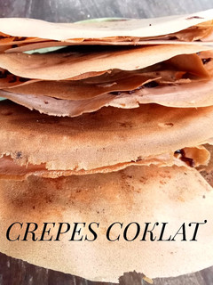 Foto resep Crepes Coklat Teflon