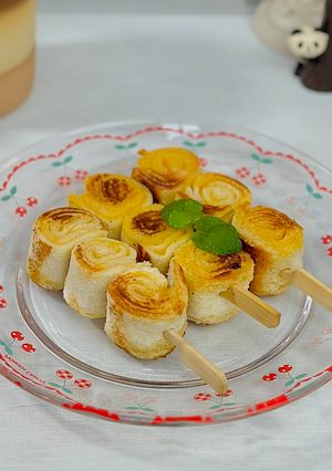 Foto resep Kaya Rolled Toast