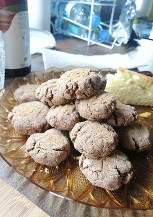 Una foto de Galletitas de mantequilla y chocolate