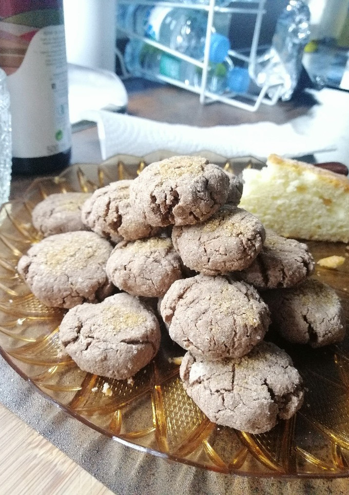 Una foto de Galletitas de mantequilla y chocolate