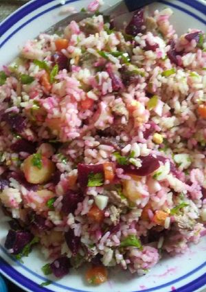 Una foto de Ensalada para el calor 💫🎶🎊
