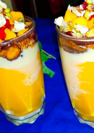 मैंगो शेक (mango shake recipe in Hindi) रेसिपी मुख्य फोटो