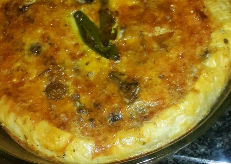 Easiest Way to Prepare Homemade Boerie Quiche