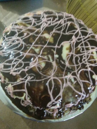 Cara Sederhana Membuat Resep  Mocca Coklat layer keju - kue ultah utk mama yang Lezat, Menggugah Selera