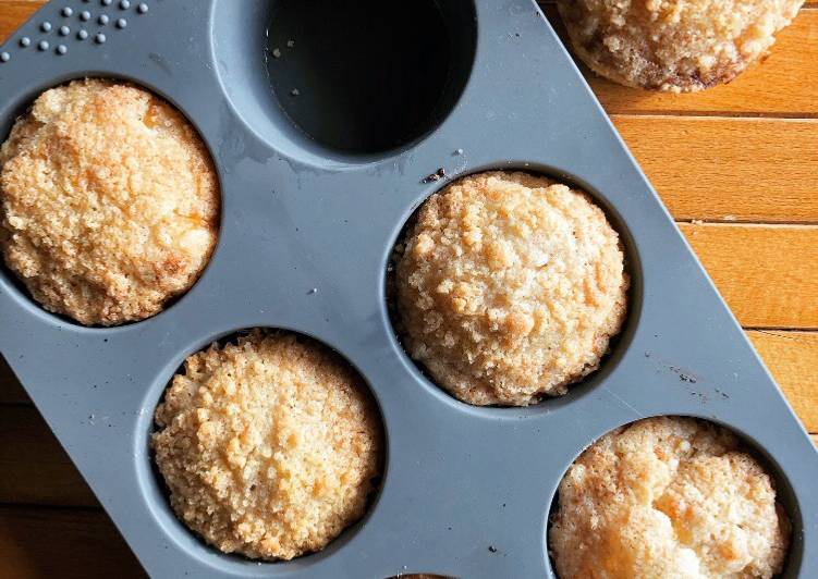 Recipe of Homemade Apple Crumble Muffins