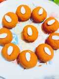 Super tasty healthy traditional muthiya besan ladoo for Ganpati Bappa Bhog Prasad