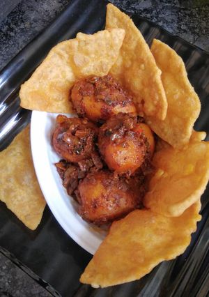Schezwan chilli potato रेसिपी मुख्य फोटो